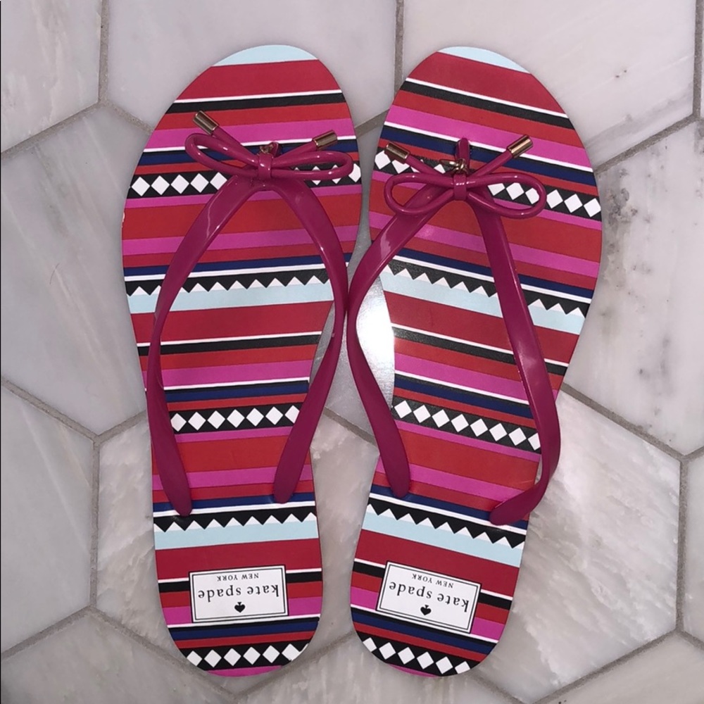 NWOT Kate Spade flip flops